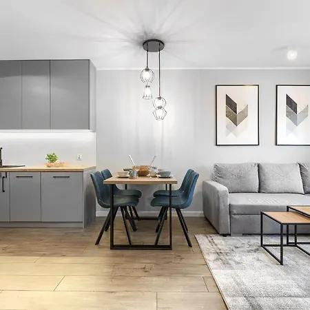 Grey Przy Plazy- Gardenia Seaside Dziwnow-sannel For Rent Apartment