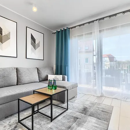 Grey Przy Plazy- Gardenia Seaside Dziwnow-sannel For Rent Apartment