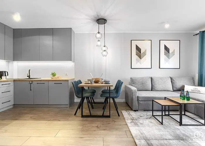 Grey Przy Plazy- Gardenia Seaside Dziwnow-sannel For Rent Apartman