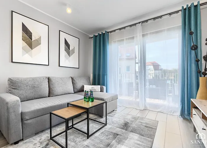 Grey Przy Plazy- Gardenia Seaside Dziwnow-sannel For Rent Apartman