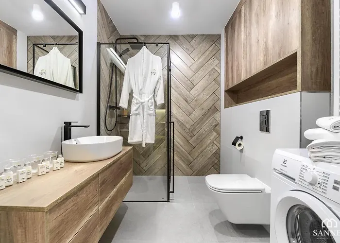 Grey Przy Plazy- Gardenia Seaside Dziwnow-sannel For Rent Apartman Dziwnów